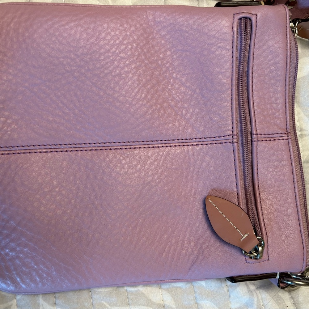 Vintage Coach Pebbled Leather Crossbody Bag -Small - Picture 4 of 16